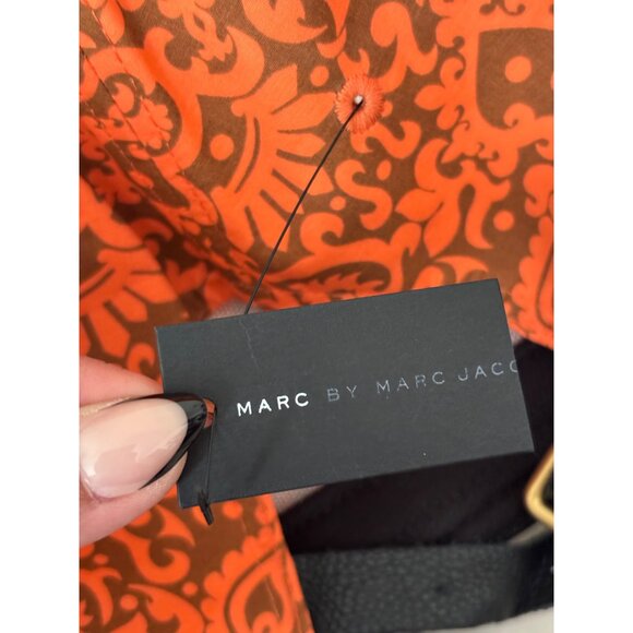 Marc By Marc Jacobs Orange Multi Patterned Cap O/S - Picture 4 of 4